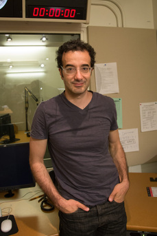 Jad Abumrad in the Radiolab Studio